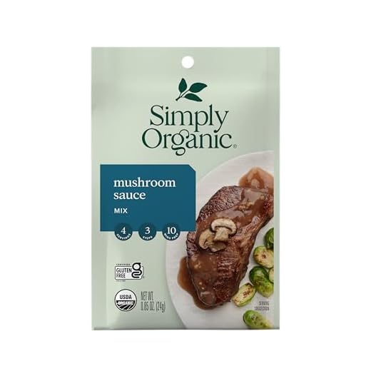 Organic Mushroom Sauce Mix for Easy Gravy