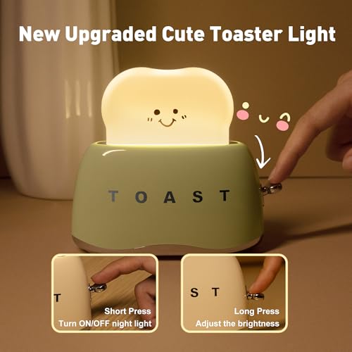 Lámpara de Mesa Infantil con Luz LED Diseño Tostadora miniatura 4
