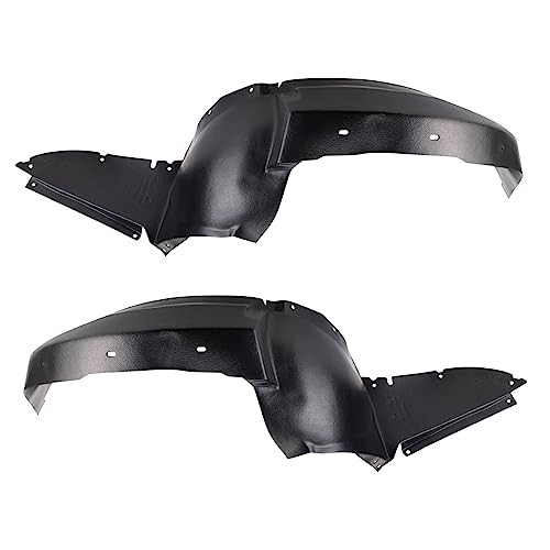 Image of TRQ Inner Fender Liner Set Compatible with 2007-2009 Pontiac G5 GM1250120 GM1251121