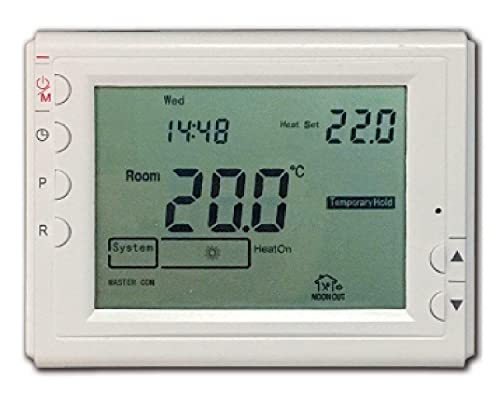 Bravo 93003102 Chronothermostat numérique Wi-Fi, blanc