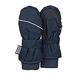  Sterntaler Jungen ABS-Söckchen DP Katze+Schmette Fäustlinge, Blau (Marine 300), 2