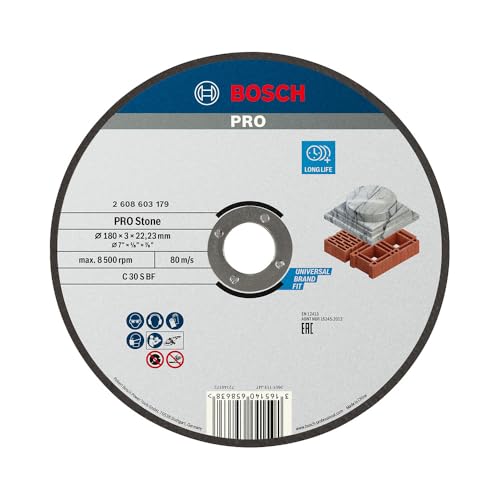 Bosch 2 608 603 179 - Disco de corte recto Standard for Stone - C...