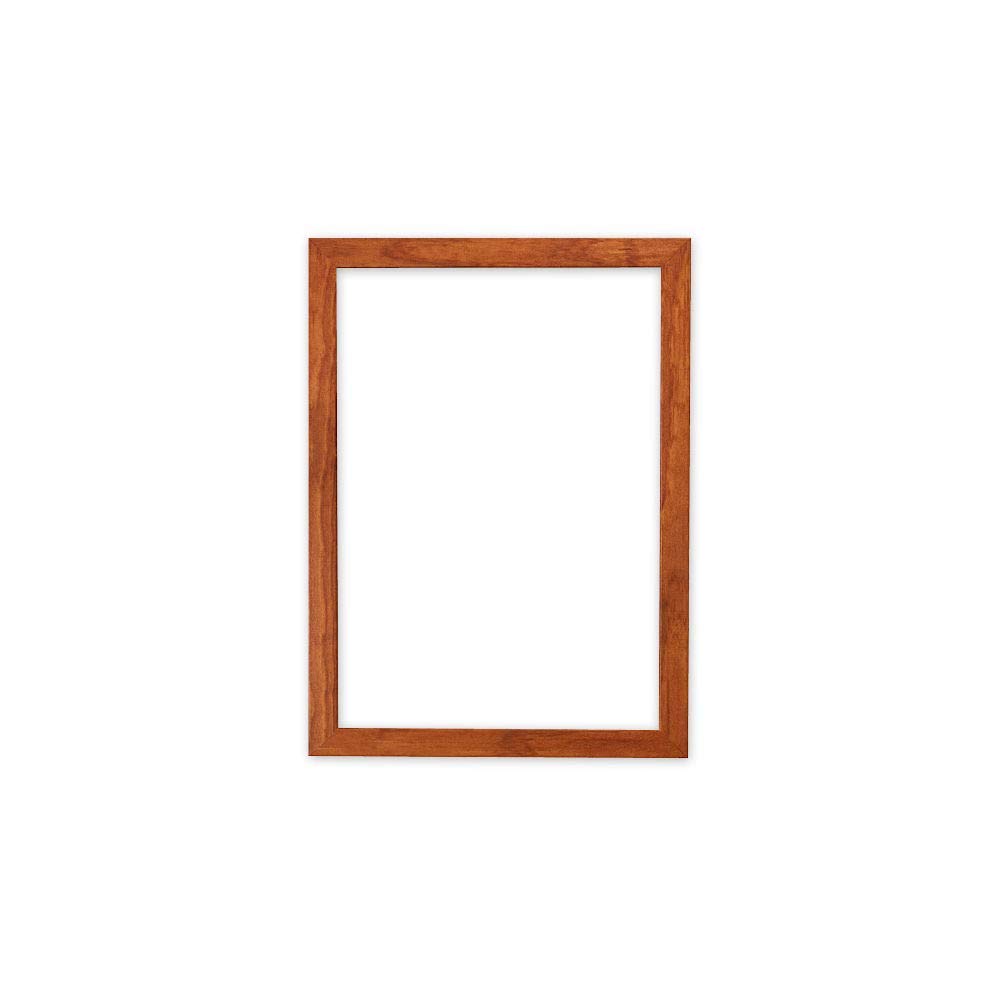 Teak Colour Confetti Wood Frame Range 20 mm Photo Frame | Picture Frame | Poster Frame - (29.7x42cm) (16.05"x11.75") A3