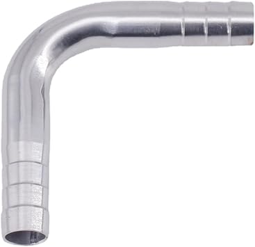 Stainless Steel Elbow 12.7 16 19 25 32 38 45 51 57 63 76 89mm Hose Barb 90 Degree Elbow SUS 304 Stainless Steel Sanitary Pipe Fitting76mm