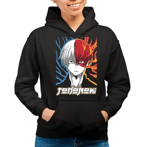 the Fan Tee Sudadera Adulto con Capucha de Mujer Dibujos Animados My Hero Academia Deku Plus Ultra Boku no Hero Todoroki 017 XS