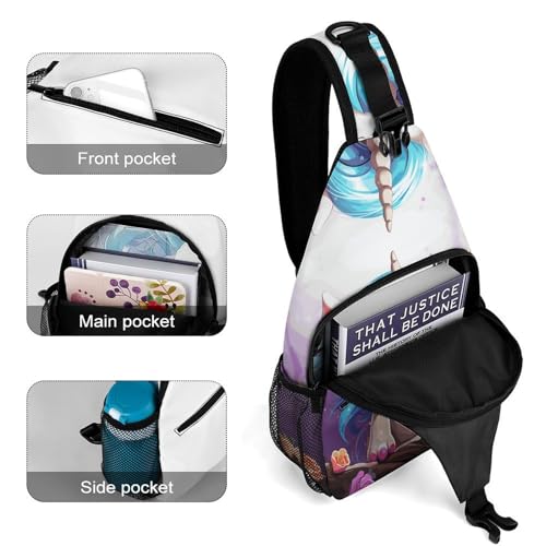 Sling Bag Crossbody Casual para Viaje y Senderismo miniatura 4