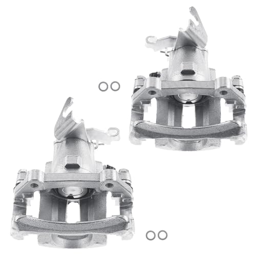 2PCS Rear Brake Calipers w/Bracket for Mustang