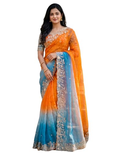 Image of Amazon Brand - Tavasya Women Saree