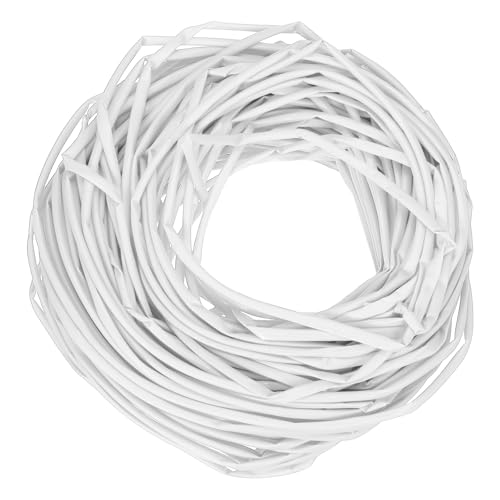 Tubo termorretráctil DMiotech blanco de 0.15" y 50m para aislamiento eléctrico 2:1
