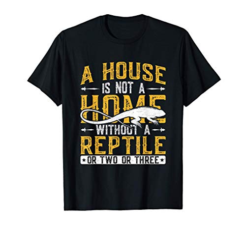 Reptile Home - Reptile Iguana Owner Crazy Lizard Costume T-Shirt