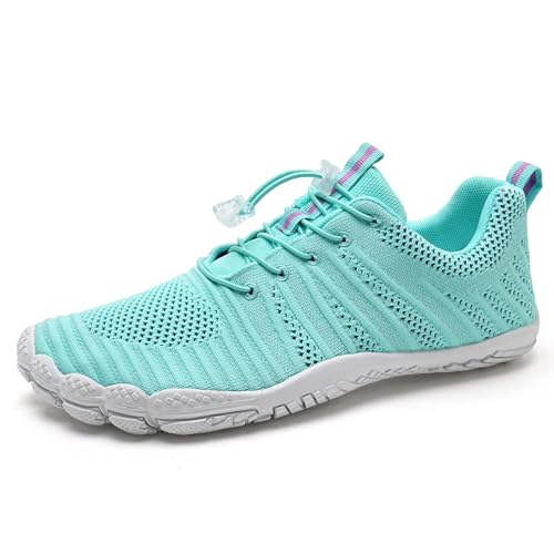 Image of WateLves Water Shoes Men Women Beach Barefoot Aqua Socks Breathable Wide Swim Outdoor Walking Anti Slip Pool Shoes for Hiking Kayaking Diving Surfing