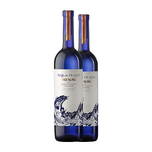 Mar de Frades Finca Valiñas Albariño Rías Baixas Crianza 75 cl Vino blanco (Caja de 2 Botellas de 75 cl)