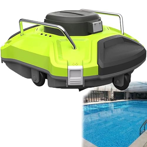 Limpiafondos Piscina, Robot Piscina, Succión Potencia, Ligero, Aspirador Piscina Autonomo Ideal Para Piscinas Elevadas Y Enterradas Con Fondo Plano De Hasta 85 Limpiafondos Piscina, Robot Piscina, Succión Potencia, Ligero, Aspirador Piscina Autonomo Ideal Para Piscinas Elevadas Y Enterradas Con Fondo Plano De Hasta 85