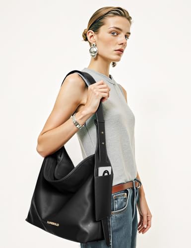 Hobo Bag for Women Shoulder Handbags with Phone Pocket Tote Purses3