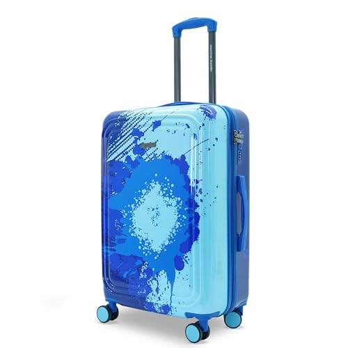 Image of AMERICAN TRAVELLER GlideSport Trolley Bags | 360 Disc Wheels | Durable Hard Shell, 360 Disk Wheels, TSA Type Lock, Heavy-Duty Lining, Football Splash