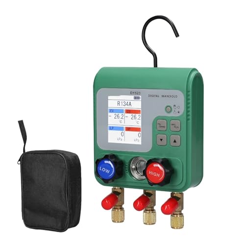 真空圧力計/電子マニホールドゲージ、電子式エアコン冷媒フッ素計、自動車修理用真空計