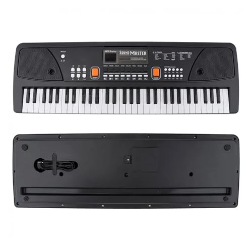 Électronique clavier Piano Clavier Électronique 61 Touches, Piano, Musique Numérique, Avec Microphone, Éclairage Musical - Les Beatles, Paul McCartney, John Lennon, RIngo Starr, George Harrison Électronique clavier Piano Clavier Électronique 61 Touches, Piano, Musique Numérique, Avec Microphone, Éclairage Musical – Image 3