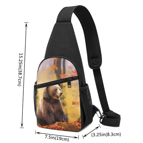 Mochila tipo sling negra para uso urbano miniatura 2