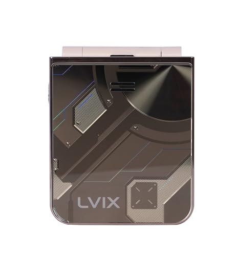 Image of Lvix All-New FLIP 2 Flip Dual Sim |Keypad Mobile| with 2.6 inch Big Display |Flip|Fold|BT Dialer| Voice Changer |Auto Call Recording|Long Lasting Battery| FM|Camera|Feature Phone| Gold