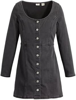 Levi's Veda Women's Denim Dress (Pack of 1), Cool Smoke 2 : Amazon.com.be:  Fashion