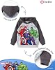 Disfraz de Cosplay de Marvel Spiderman Hulk Venom 2 Piezas Sudadera con Bolsillo y Pantalones 2-9 Años | Conjunto de Capucha de Avengers Capitán América Iron Man, Ropa de Miles Morales, Conjunto de Sudadera y Pantalones a Juego, Ropa de Thor para Niños, Conjunto Deportivo para Niñas 8