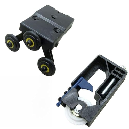 Design laterale: la specifica geometria interna del nucleo si adatta perfettamente alle configurazioni montate lateralmente per sostituire i rulli rotti in vari sistemi di porte scorrevoli, allineamento stabile e distribuzione equilibrata del peso per un funzionamento senza interruzioni