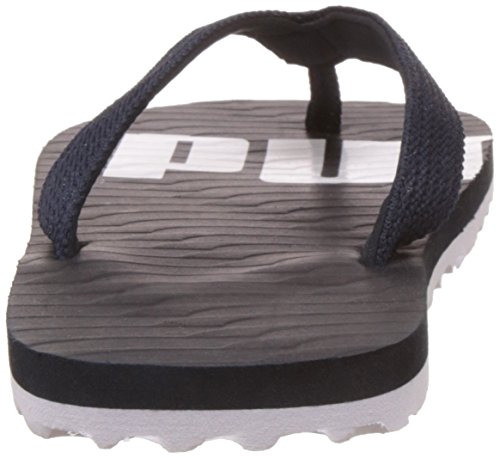 Image of Puma Unisex's Miami Valueline II DP Dark Denim and Puma White Flip Flops Thong Sandals - 11 UK /India (46 EU) (36136507)