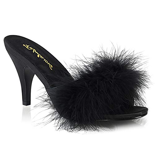 Pleaser Fabulicious Women's Amour-03 Marabou Slipper2