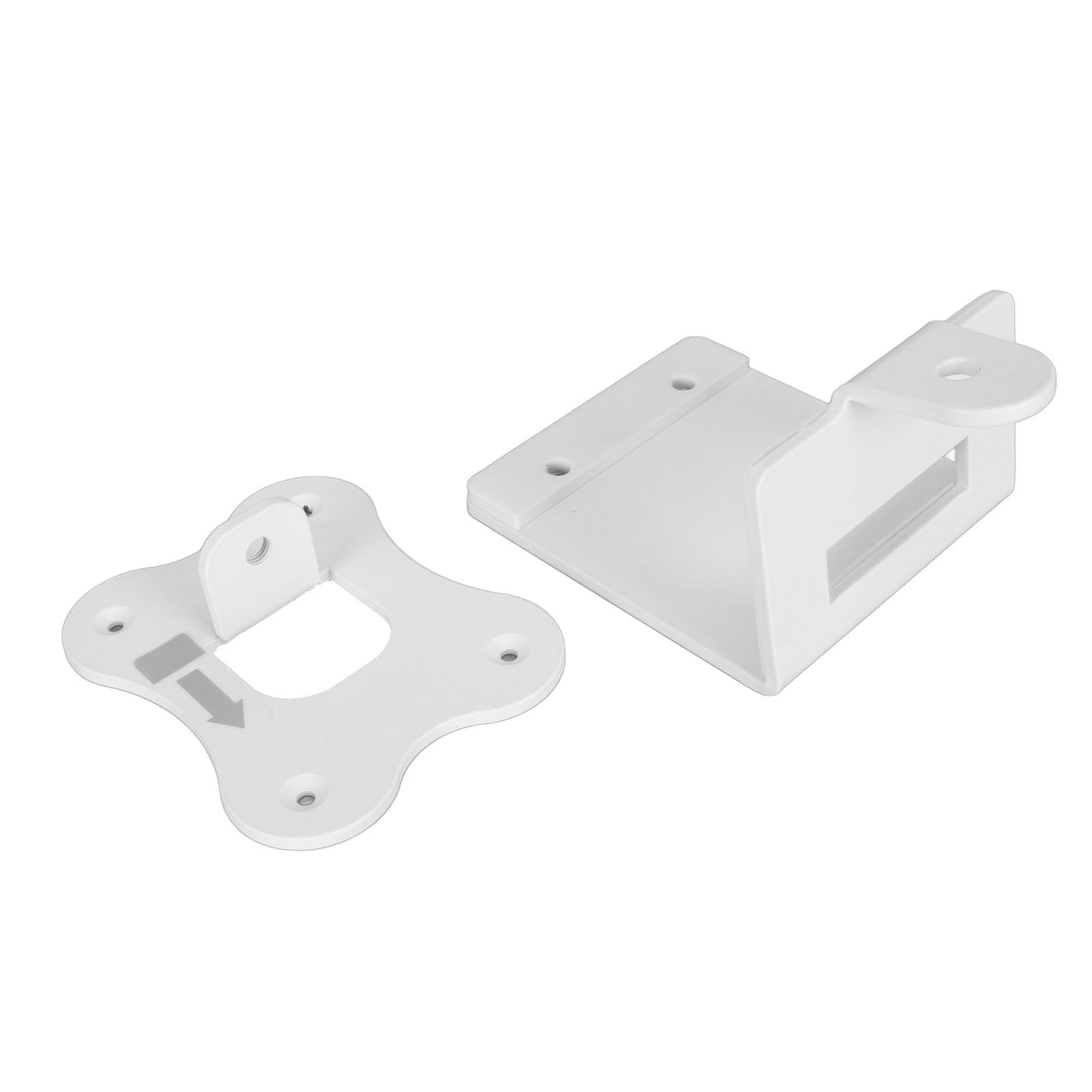 Soporte de Montaje en Pared para Altavoz Inalámbrico, Duradero, Antidesgaste, Ahorro de Espacio para Era 300, Metal, 2 uds. (White)