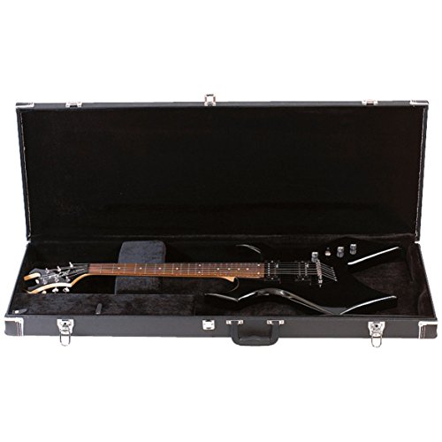 RC 10621 B/SB Case Standard rettangolare per BC Rich, Black Tolex - Les Beatles, Paul McCartney, John Lennon, RIngo Starr, George Harrison RC 10621 B/SB Case Standard rettangolare per BC Rich, Black Tolex