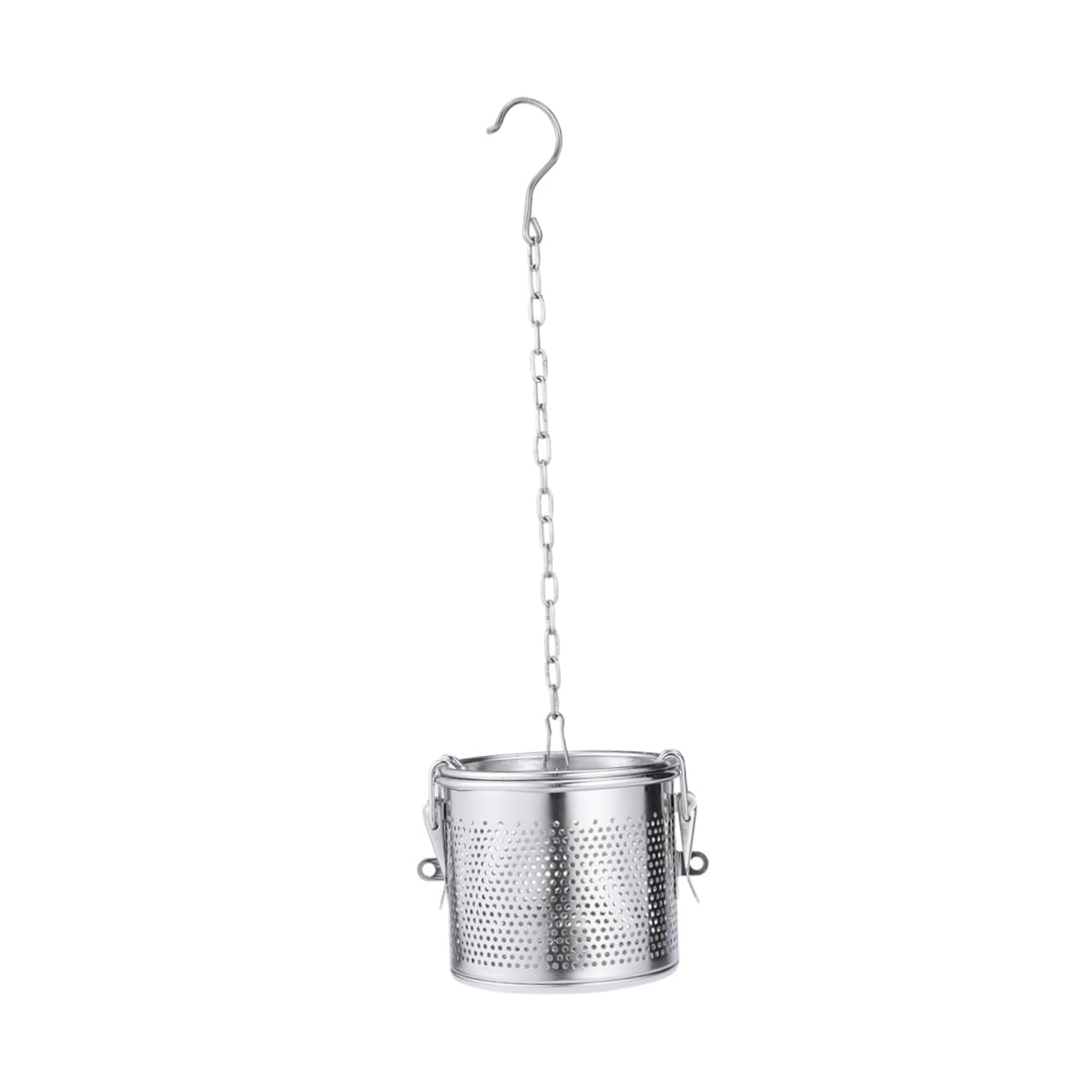 Unomor Stainless Steel Spice Ball Strainer Soup Seasoning Filter Marinade Basket Chain Hook Multi-use Infuser for Cooking Tea Coffee