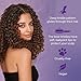 Curl Keeper Styling Brush - Gently Distributes Products and Oils from Roots, Deep Bristles for Thick Hair - Lightweight Hair Accessory