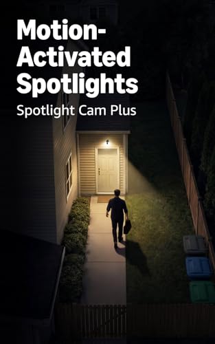 Image of Ring Battery Doorbell (newest model), Speckled Gray with Ring Spotlight Cam Plus, Battery, White