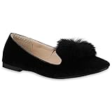 dandy schnürer herren  stiefelparadies Damen Slipper Dandy Style Loafers Lack Profilsohle Schuhe 131978 Schwarz Bexhill 38 Flandell