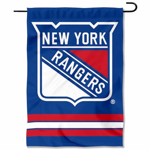 New York Rangers Double Sided Garden Flag