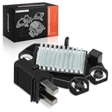 A-Premium Alternator Voltage Regulator Compatible with Ford Focus 2012-2016 2.0L, Fiesta 2011-2016 1.6L, B-Circuit 13.7 Vset