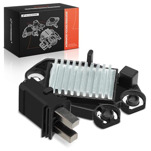 A-Premium Alternator Voltage Regulator Compatible with Ford Focus 2012-2016 2.0L, Fiesta 2011-2016 1.6L, B-Circuit 13.7 Vset