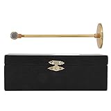 ARTISANAT UNIQUE : Combinant des techniques semi-mécaniques et semi-manuelles, ce modèle de microphone présente une belle apparence avec des détails précis.Remarque : il s’agit d’un objet décoratif et ne peut pas être utilisé pour une véritable lecture sonore.