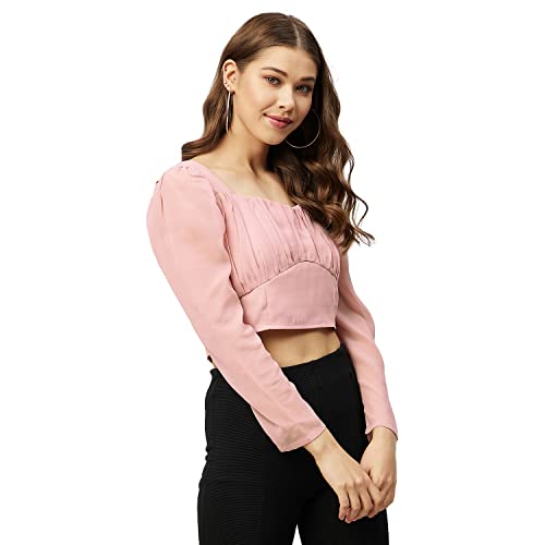 Image of Carlton London Women's Polyester Regular Fit Blouse