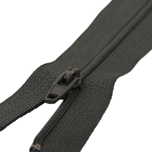 Cierre Fine poliéster N ° 2 gris acero – 35 cm