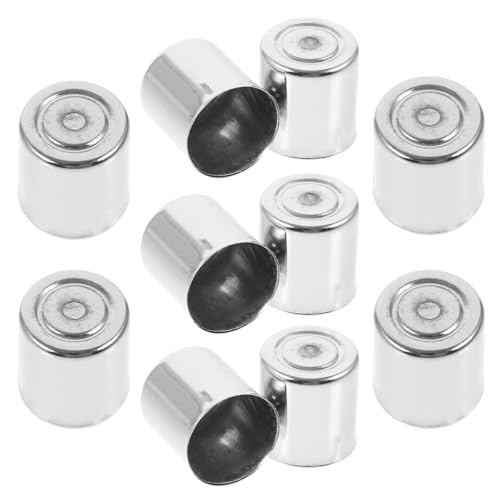 HEALEEP Tapas de Magnetrón para Horno Microondas 10 Piezas, Accesorio Gris Claro, Resistente al Calor, Repuesto para Microondas, Parte de Seguridad y Protección Eléctrica