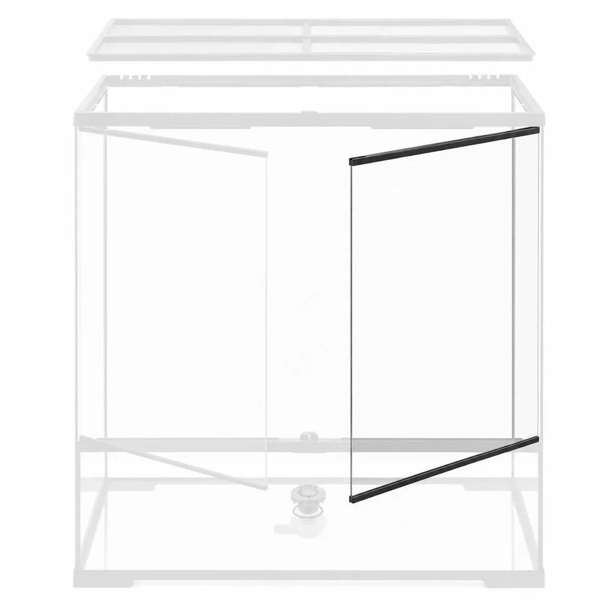 Puerta Derecha Repuesto Pro Paludarium de Cristal Exo Terra L 90X45X90 cm