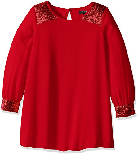 My Michelle Big Girls' Long Sleeve Dress