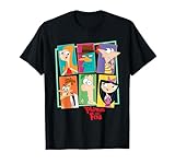 Disney Phineas and Ferb Character Collage T-Shirt