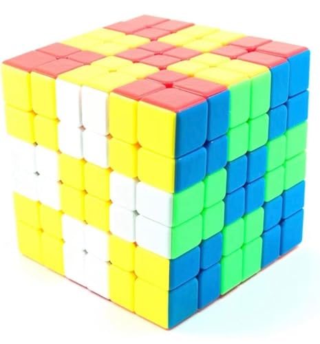 Image of MoYu Meilong Professional Speed Cube, Stickerless Magic Puzzle Cube with Instructions (Size 6x6)