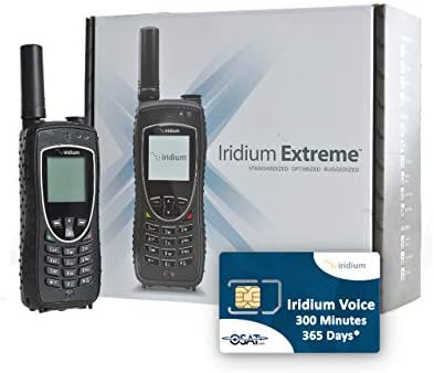 OSAT Iridium 9575 Satellite Phone & SIM Card with 300 Minutes / 365 Day Validity*