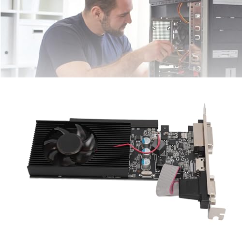 Image of PCIe Graphics Card, 64bit GT705 2GD3 Gaming Graphics Card for Desktop PC