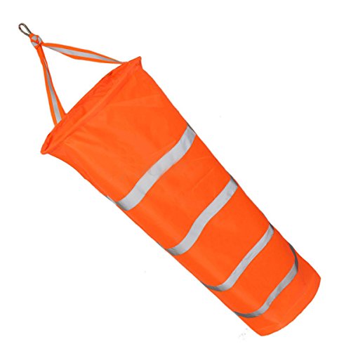 Naliovker 150cm Aviation Windsock Rip-stop Wind Measurement Sock Bag + Reflective Belt