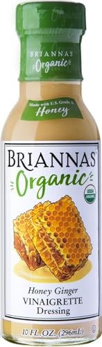 BRIANNAS Organic Honey Ginger Vinaigrette