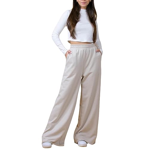 Pantalon de jogging Y2K pour femme jambe droite et pyjama ample